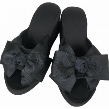 ヴィヴィアン 厚底スリッパ(8CM) ブラック*フリーサイズ 71034SP-BK【お寄せ品、返品キャンセル不可。..