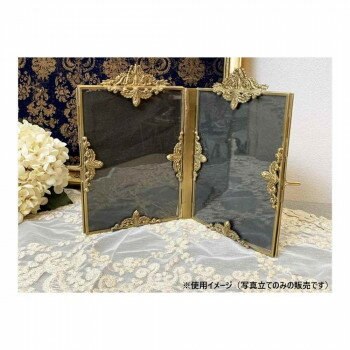 ヴィヴィアン 写真立て ダブル 87118PF【お寄せ品、返品キャンセル不可。欠品終売時連絡あり】