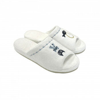 【直送品】アセット スリッパ マタノアツコ MEMEコレクター ホワイト AM39005-WH【お寄せ品、返品キャ..