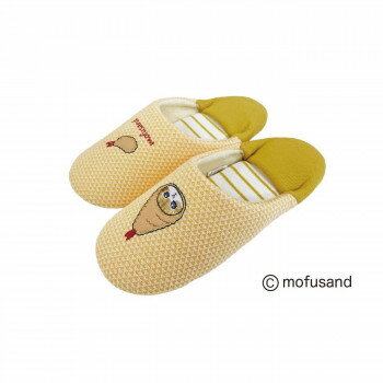 【直送品】アセット スリッパ モフサンド パステルバブーシュ イエロー MS26000-Y【お寄せ品、返品キャ..