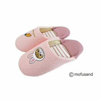 【直送品】アセット スリッパ モフサンド パステルバブーシュ ピンク MS26000-P【お寄せ品、返品キャン..
