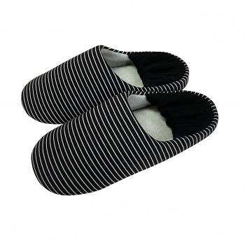 【直送品】アセット 防災ルームシューズL ブラック BO30000L-BK【お寄せ品、返品キャンセル不可。欠品..