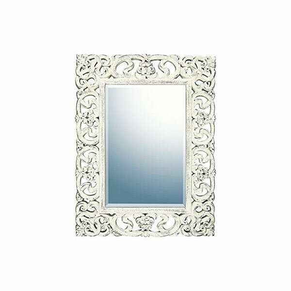 【直送品】ユーパワー グレース アート ミラー「プレミア(アンティークホワイト)」 GM-22011【お寄せ品、返品キャンセル不可。欠品終売時連絡あり】