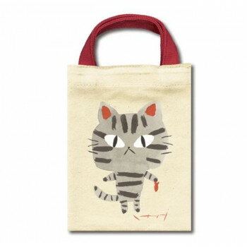 【メール便】 糸井忠晴 コットン ミニバッグ「チャチャ」 IT-00881【お寄せ品、返品キャンセル不可。欠..