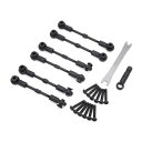 【メール便】 G-FORCE ターンバックルセット(Genova) GSP025【お寄せ品、返品キャンセル不可。欠品終売時連絡あり】