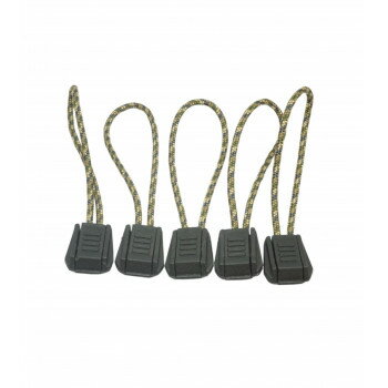 【メール便】 TIGER(タイガー) TZ-2301 タクティカル・ジッパータグ マルチカモ 5pcs【お寄せ品、返品..