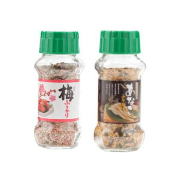 ※代引き不可 同梱不可※北海道、沖縄、離島送料は別途お見積り。※手配完了後は、ご注文キャンセルを承る事が出来ません。指定日可能の表示以外の商品はご指定日不可です。メーカーより取り寄せ商品のため、在庫状況によっては欠品・廃盤の可能性があります。あらかじめご了承ください。梅ふりかけは、梅・しその風味をいかしたふりかけです。しそを使用し、鰹・胡麻・海苔で風味を高めています。あなごふりかけは、国産あなごをふりかけにしました。甘からいたれ風味のふりかけです。内容量梅ふりかけ:85g/個、あなごふりかけ:80g/個サイズ個装サイズ：34.8×17.2×43.5cm重量2475g個装重量：12000g仕様賞味期間：製造日より360日セット内容梅ふりかけ:85g×15個、あなごふりかけ:80g×15個生産国日本・広告文責（有限会社パルス・048-551-7965）栄養成分(100g当たり)梅ふりかけ:熱量:353kcal、たんぱく質:12.4g、脂質:12.0g、炭水化物:48.8g、食塩相当量:21.9gあなごふりかけ:熱量:389kcal、たんぱく質:10.3g、脂質:9.0g、炭水化物:66.6g、食塩相当量:8.6g原材料名称：ふりかけ【梅ふりかけ】梅風味顆粒(食塩、乳糖、砂糖、その他)(国内製造)、ごま、ポテトフレーク、かつお風味顆粒(乳糖、食塩、鰹節粉末、砂糖、その他)、ぶどう糖、脱脂小麦胚芽、乾燥加工梅、のり、食塩、あおさ、醤油、でん粉、砂糖、トマトパウダー、デキストリン/調味料(アミノ酸等)、加工でん粉、貝Ca、着色料(紅麹、カロチノイド、ラック、赤キャベツ、カラメル)、酸味料、香料、甘味料(ステビア、カンゾウ)、(一部に 乳成分・小麦・さば・大豆・ゼラチン・ごまを含む)【あなごふりかけ】ポテトフレーク(アメリカ製造、バングラデシュ製造)、でん粉、ぶどう糖、ごま、食塩、砂糖、乾燥卵黄、醤油、発酵調味料、のり、煮あなご(あなご、砂糖、その他)、デキストリン、鰹節粉末、オキアミエキス、粉末醤油、乾燥ネギ、かつおエキス粉末、香辛料、野菜エキスパウダー、蛋白加水分解物/加工でん粉、調味料(アミノ酸等)、着色料(カラメル、クチナシ、紅麹)、貝Ca、甘味料(カンゾウ、ステビア、アセスルファムK)、酸化防止剤(V.E)、香料、酸味料、(一部に卵・小麦・大豆・ゼラチン・ごまを含む)アレルギー表示卵、乳、小麦、ごま、さば、大豆、ゼラチン（原材料の一部に含んでいます）保存方法直射日光などの高温や多湿を避けて、保存してください。製造（販売）者情報製造者:株式会社みなり/広島県東広島市河内町下河内636fk094igrjs