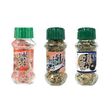 【直送品】みなり 明太子ふりかけ 85g・鮭ふりかけ 85g・雲丹ふりかけ 85g　各10個...