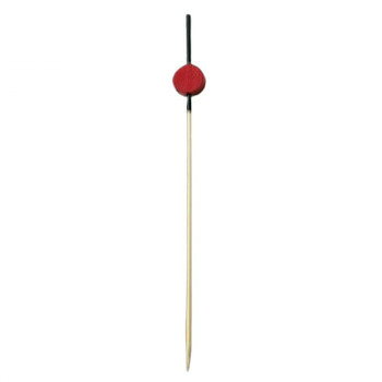 神堂 かんざし串 赤 12cm 100本 シンプルで使いやすい丸串 色付き 6093【お寄せ品...
