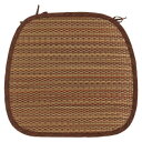 【直送品】い草バテイクッション 南風(なんぷう) ブラウン 40×38cm 81848704【お寄せ品、返品キャンセル不可。欠品終売時連絡あり】