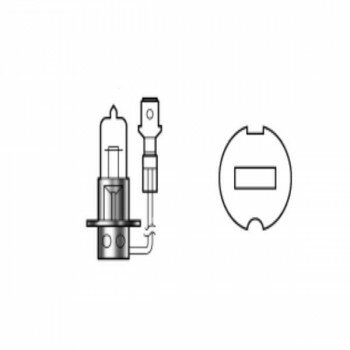 Light Valves - M＆Hマツシマ ハロゲンバルブ(1個) H3 12v 35w STDクリア 152 C【お寄せ品、返品キャンセル不可。欠品終売時連絡あり】