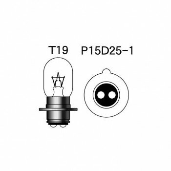 Light Valves - M＆Hマツシマ 白熱電球(1個入) 12v30/30w T19 P15D25-1 1P2015【お寄せ品、返品キャンセル不可。欠品終売時連絡あり】
