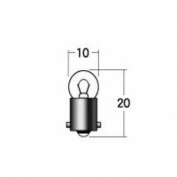 Light Valves - 【メール便】 M＆Hマツシマ 白熱電球(2個入) 12v3.4w G10 BA9S イエロー A7113 YE【お寄せ品、返品キャンセル不可。欠品終売時連絡あり】