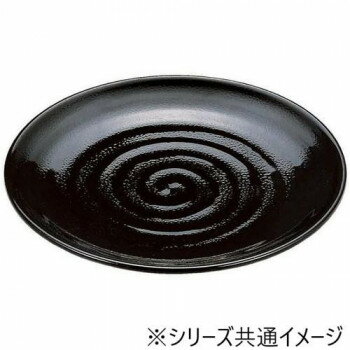 福井クラフト　8寸神龍皿 黒パール 51401240【お寄せ品、返品キャンセル不可。欠品終売時連絡あり】