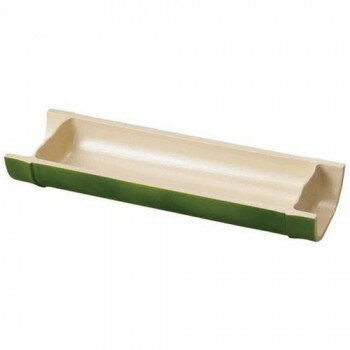 福井クラフト　8.5寸越前若竹舟型盛器(小) 54036300【お寄せ品、返品キャンセル不可。欠品終売時連絡あり】