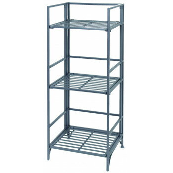 アイアンラック ３段完成品　新作 Amazon｜アイアンラック 3段 スチールラック メタルラック