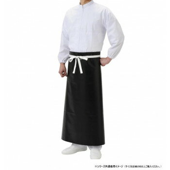 Work Clothes - 弘進ゴム　　　ロン耐油　胸無前掛　黒　L　G0526AA【お寄せ品、返品キャンセル不可。欠品終売時連絡あり】