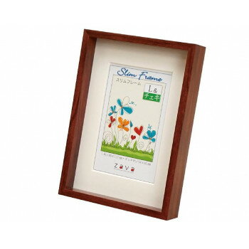 スリムフレーム L＆チェキ ブラウン 105-680【お寄せ品、返品キャンセル不可。欠品終売時連絡あり】