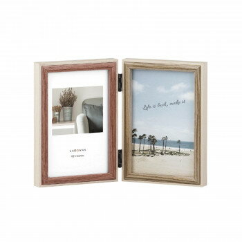 ラドンナ フォトフレーム 写真たて DF85-PD-IV【お寄せ品、返品キャンセル不可。欠品終売時連絡あり】