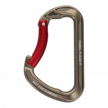 【メール便】 DBLTACT アルミ鍛造カラビナ DT-AKD-G 360425【お寄せ品、返品キャンセル不可。欠品終売..