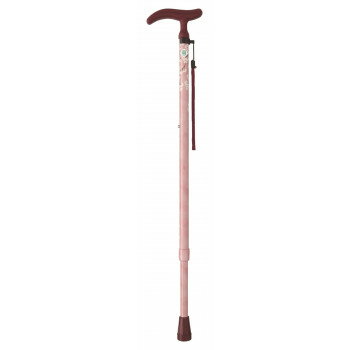 Rakuten - 【直送品】フジホーム　ステッキ　杖　アクテイブグレ-ス伸縮S　桜ピンク　 WB3750【お寄せ品、返品キャンセル不可。欠品終売時連絡あり】