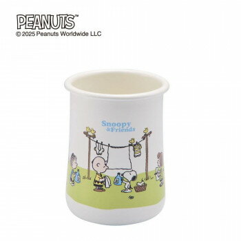 豊琺瑯 スヌーピー「グリーンフィールド」ホーローカトラリースタンド SNJ-2409【お寄せ品、返品キャン..