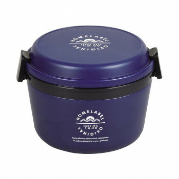 パール金属 ホームレーベル どんぶりランチジャー770 ネイビー HB-4740【お寄せ品、返品キャンセル不可。欠品終売時連絡あり】