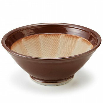 ノンスリップすり鉢 10号 さび　T-644126【お寄せ品、返品キャンセル不可。欠品終売時連絡あり】