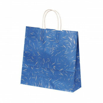 自動手提袋 HX 風雅 ブルー 50枚 XZK00730【お寄せ品、返品キャンセル不可。欠品終売時連絡あり】