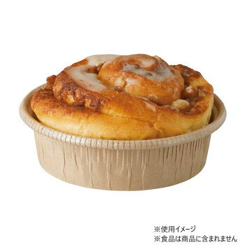 【直送品】天満紙器 カールカップ (茶無地) 100枚 CR8743-0001【お寄せ品、返品キャンセル不可。欠品終売時連絡あり】