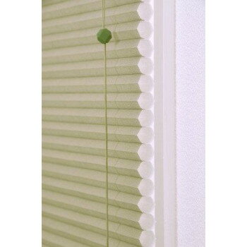 【直送品】ハニカムシェード 彩 幅90×高さ135cm グリーン【お寄せ品、返品キャンセル不可。欠品終売時連絡あり】