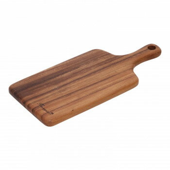不二貿易　（C/D:30519） アカシアカッティングボード 取っ手付き L【お寄せ品、返品キャンセル不可。欠品終売時連絡あり】