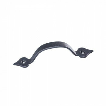 【メール便】 シロクマ アンティークハンドル スペード 90mm Nブラック HF-1【お寄せ品、返品キャンセ..