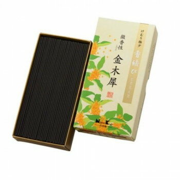 日本香堂 香結び ご家庭用 お線香 微香性 金木犀 バラ詰 110g 26905【お寄せ品、返...