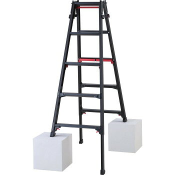 【直送品】はしご兼用伸縮脚立 RYRB-15 10760【お寄せ品、返品キャンセル不可。欠品終売時連絡あり】