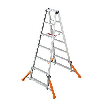 【直送品】アウトトリガー脚立 八チ型 RLH-21 11118【お寄せ品、返品キャンセル不可。欠品終売時連絡あり】
