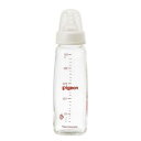 Pigeon(ピジョン) スリム哺乳瓶 ガラス 240ml 412395【お寄せ品、返品キャンセル不可。欠品終売時連絡あり】