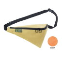 KAKSI(カクシ) トライアングルボディバッグ ベージュ×カーキ SN00187【お寄せ品、返品キャンセル不可。欠品終売時連絡あり】