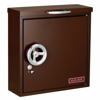 【直送品】美濃クラフト かもんポスト Rowel ロウェル メタリックNブラウン RWL-MB【お寄せ品、返品キャンセル不可。欠品終売時連絡あり】