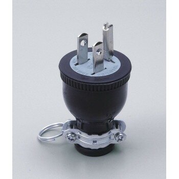 ゴムプラグ接地2P15A A-161H【お寄せ品、返品キャンセル不可。欠品終売時連絡あり】(4.0)