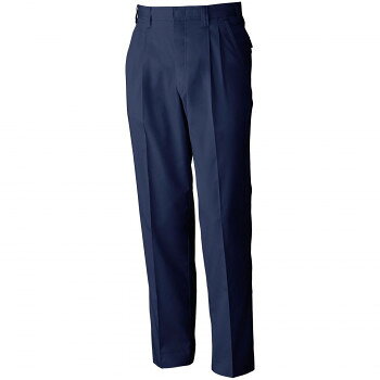 桑和 619 ツータックスラックス 85サイズ ネイビー(1) Absolute GEAR【お寄せ品、返品キャンセル不可。欠品終売時連絡あり】