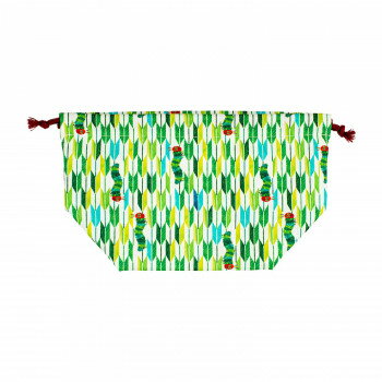 はらぺこあおむし　和雑貨　ランチ巾着　やがすり　CKEC0014-2【お寄せ品、返品キャンセル不可。欠品終..