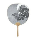 日本製(MADE IN JAPAN) 大型うちわ 風神雷神 風神 1302【お寄せ品、返品キャンセル不可。欠品終売時連絡あり】