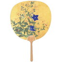 日本製(MADE IN JAPAN) 大型うちわ 草月 1312【お寄せ品、返品キャンセル不可。欠品終売時連絡あり】
