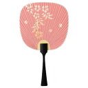 【メール便】 日本製(MADE IN JAPAN) 豆都うちわ 桜 3506【お寄せ品、返品キャンセル不可。欠品終売時連絡あり】