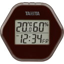 TANITA タニタ デジタル温湿度計 TT-573 ブラウン【お寄せ品、返品キャンセル不可。欠品終売時連絡あり】