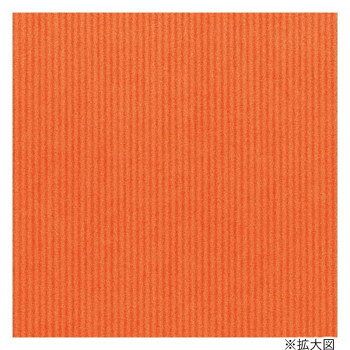 Wrapping Goods - シモジマ HEIKO(ヘイコー) 002418729 包装紙 半才 筋無地 オレンジ 100枚入【お寄せ品、返品キャンセル不可。欠品終売時連絡あり】
