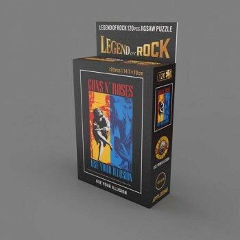 【メール便】 ジグソーパズル LEGEND OF ROCK ユーズ・ユア・イリュージョン120ピース 120-018【お寄せ品、返品キャンセル不可。欠品終売時連絡あり】