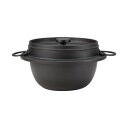 【直送品】岩鋳 南部鉄器 ごはん鍋5合炊 21086【お寄せ品、返品キャンセル不可。欠品終売時連絡あり】