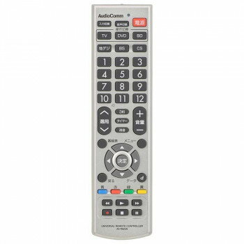 OHM AudioComm AVマルチリモコン AV-R925N【お寄せ品、返品キャンセル不可。欠品終売時連絡あり】